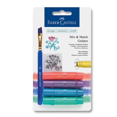 Faber-Castell Gelato Mum Boya Metalik 4 Renk (121806) - 1