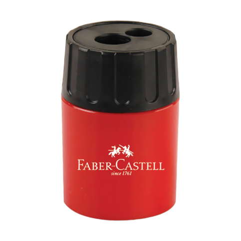 Faber-Castell Geniş Hazneli Çiftli Kalemtraş (438000) - 1