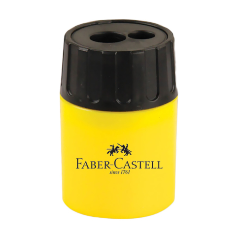 Faber-Castell Geniş Hazneli Çiftli Kalemtraş (438000) - 4