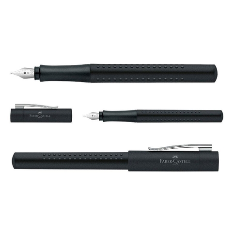 Faber-Castell Grip Edition Dolma Kalem M Uç Siyah (140960) - 1