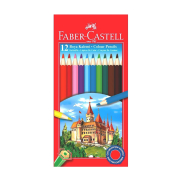 Faber-Castell Kuru Boya Tam Boy 12 Renk Karton Kutulu (116312) - 1