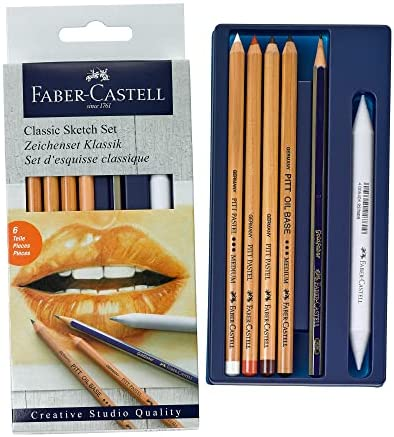 Faber-Castell Klasik Sketch Çizim Kalemi Seti (114004) - 1