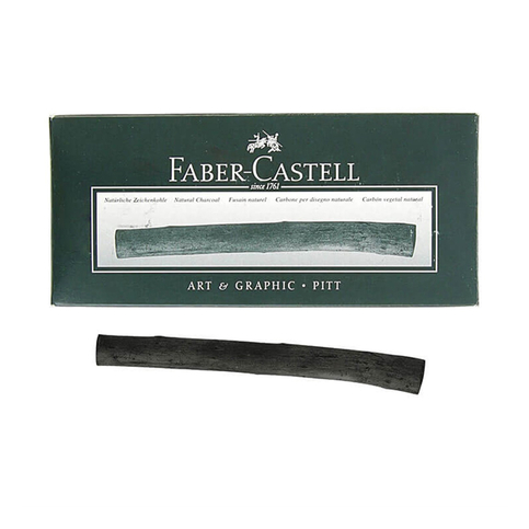 Faber-Castell Pitt Naturel Füzen Kömür Kalemi 9-15Mm (012912) - 1