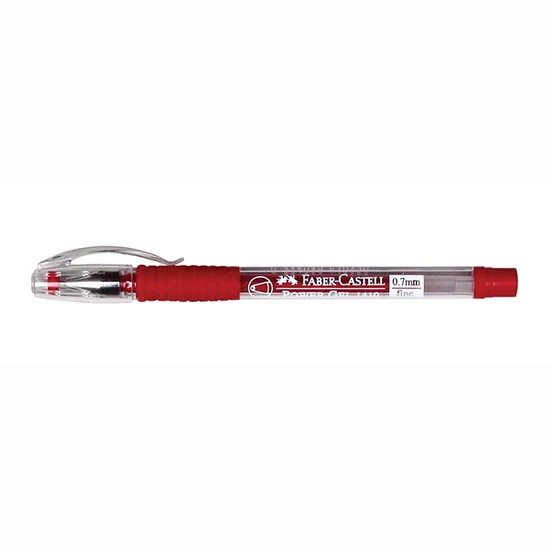 Faber-Castell Power Gel Jel Kalem 0.7 Kırmızı (141021) - 1