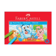 Faber-Castell Redline Pastel Boya 18 Renk Karton Kutu (125318) - FABER CASTELL