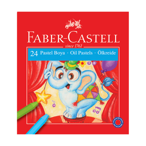 Faber-Castell Redline Pastel Boya 24 Renk Karton Kutu (125324) - 1