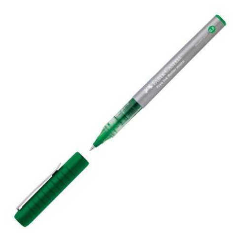 Faber-Castell Roller Free İnk Needle Roller Kalem 0.5 Yeşil (348604) - 1