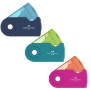 Faber-Castell Sleeve Trend Renk Kalemtraş (182714) - FABER-CASTELL