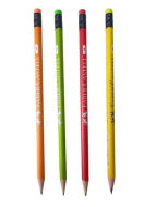 FABER-CASTELL ŞÖVALYE KURŞUN KALEM HB KLASİK RENKLER (5244000047) - FABER-CASTELL