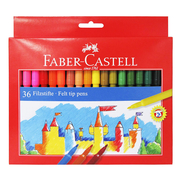 Faber-Castell Unicolor Keçeli Kalem 36 Renk (554236) - 1