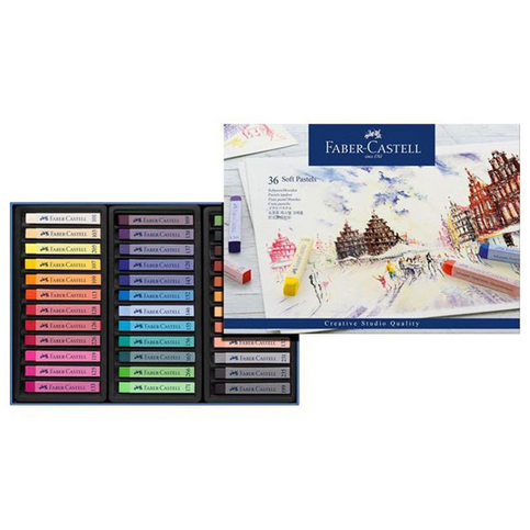 Faber-Castell Creative Toz Pastel Boya 36 Renk (128336) - 1