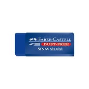 Faber-Castell Dust-Free Küçük Boy Mavi Sınav Silgisi (187136) - FABER CASTELL