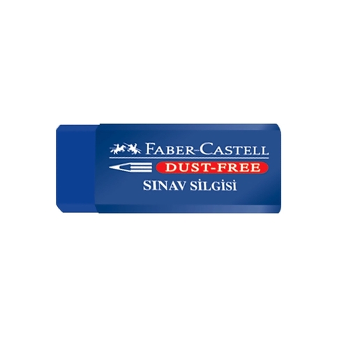 Faber-Castell Dust-Free Küçük Boy Mavi Sınav Silgisi (187136) - 1