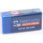 Faber-Castell Dust-Free Mavi Sınav Silgisi (187170) - 2