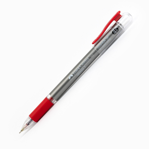 Faber-Castell Speedx Tükenmez Kalem 0.7 Kırmızı (546221) - 1