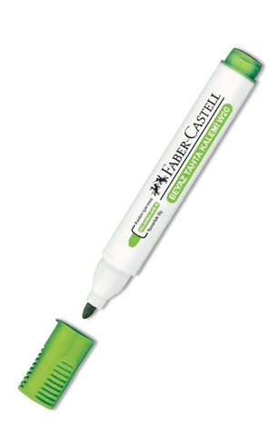 Faber-Castell W20 Beyaz Tahta Kalemi Lime Yeşil (254018) - 1