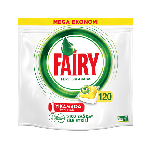 Fairy Bulaşık Makinesi Tableti 120Li - 1