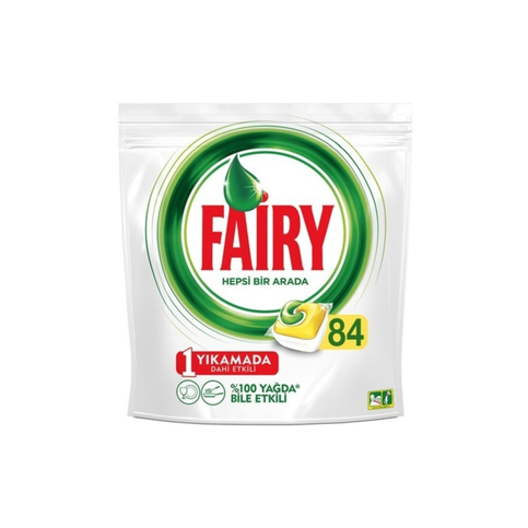Fairy Bulaşık Makinesi Tableti 84Lü - 1