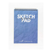 Fanart Academy Üstten Spiralli Sketch Pad A5 50 Yaprak 80Gr Mavi (8681.A5) - FANART ACADEMY