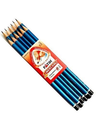 Fatih 12060 Köşeli Mercanlı Pastel Kurşun Kalem - FATİH