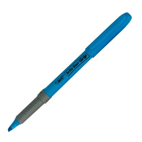 Bic Grip Fosforlu Kalem Mavi (811931) - 1