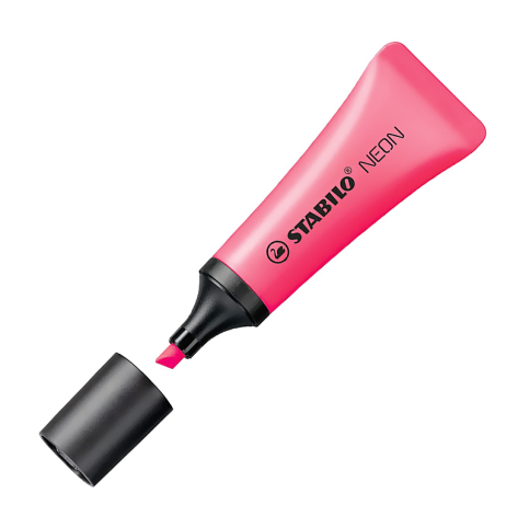 Stabilo 72-56 Fosforlu Kalem Neon Pembe - 1