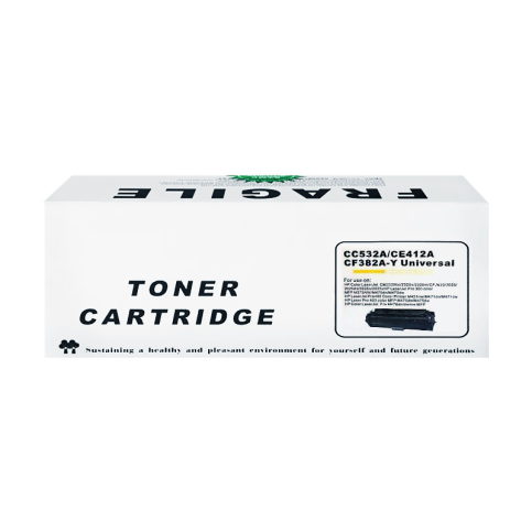 Fragile Hp Cc532A 305A Sarı Muadil Toner 2800 Sayfa (M476Dn M351A M475) - 1