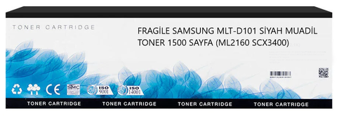 Fragile Samsung Mlt-D101 Siyah Muadil Toner 1500 Sayfa (Ml2160 Scx3400) - 1