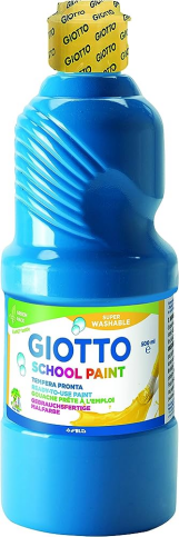 Giotto 535315 Guaj Boya Mavi 500Ml - 1