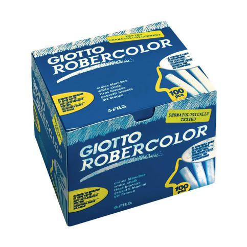 Giotto Robercolor Tebeşir Beyaz 100Lü (538800) - 1