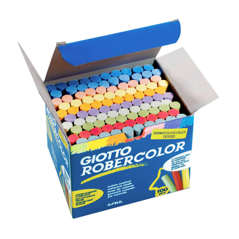 Giotto Robercolor Tebeşir Karışık Renk 100Lü (539000) - 1