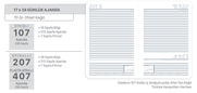 Gıpta 407-Sek Eko Spiralli Günlük Ajanda 17X24 - 3