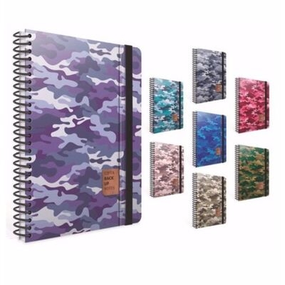 GIPTA BACKUP NOTES SERT KAPAK DEFTER 13x21 ÇİZGİLİ 120 YAPRAK (5092)