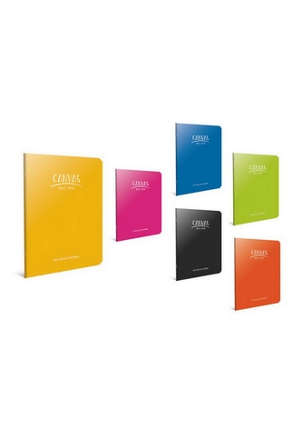 Gıpta Canvas Plastik Kapak Defter A5 Kareli 60 Yaprak (6668) - 1