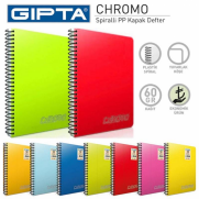 Gıpta Chromo Spiralli Defter A4 Kareli 40 Yaprak (1977) - GIPTA