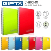 Gıpta Chromo Spiralli Defter A5 Çizgili 100 Yaprak (2311) - 1