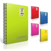 Gıpta Chromo Spiralli Plastik Kapak Defter A4 Düz 100 Yaprak (2065) - GIPTA