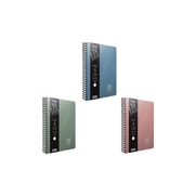 Gıpta İndex Spiralli Sert Kapak Defter 19X26 Kareli 140 Yaprak (4624) - GIPTA