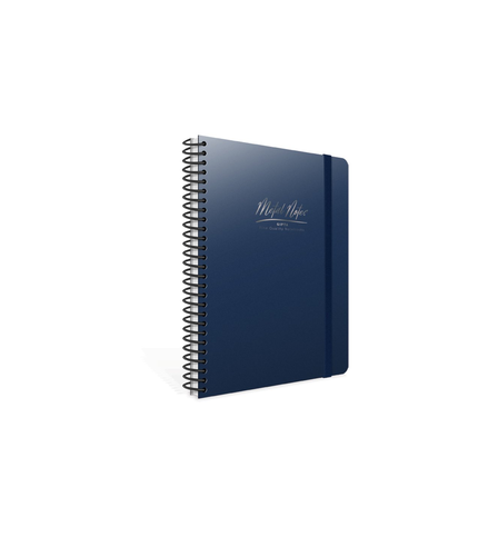 Gıpta Metal Notes Spiralli Defter A4 Kareli 80 Yaprak (4470) - 1