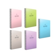 Gıpta Pastoral Spiralli Plastik Kapak Defter A4 Kareli 200 Yaprak (5555) - GIPTA