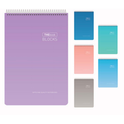 Gıpta The Book Blocks Spiralli Sert Kapak Bloknot 17X24 Kareli 100 Yaprak (5525) - GIPTA