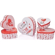 Gıpta Valentines Grata Kalp Hediyelik Kutu 260X265X115 (0694-07) - GIPTA