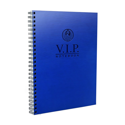 Gıpta Vip Spiralli Deri Kapak Defter 17X24 Çizgili 140 Yaprak (1082) - 1