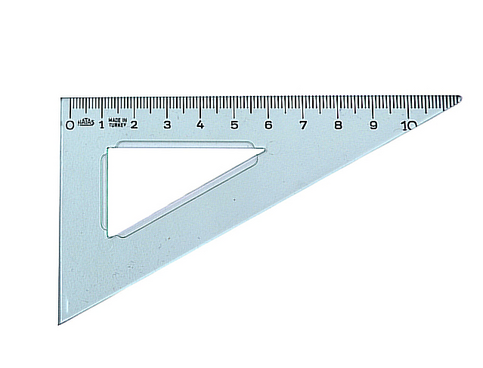 Hatas 0550 Teknik Resim Gönyesi 12Cm 60 Derece - 1