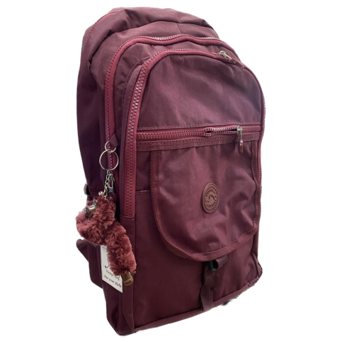 Hedgebag Hb235 Kırınkıl Kapaklı Sırt Çantası Bordo (309600) - 1