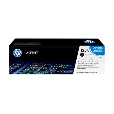 Hp Cb540A 125A Siyah Toner 2200 Sayfa (Cp1215 Cp1515N Cm1312 Cm1312Nfi) - 1