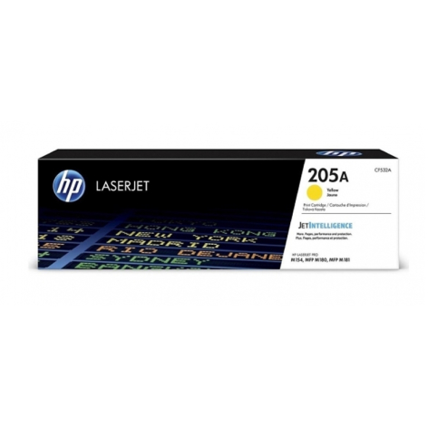 Hp Cf532A 205A Sarı Toner 900 Sayfa (M154 M180 M181) - 1