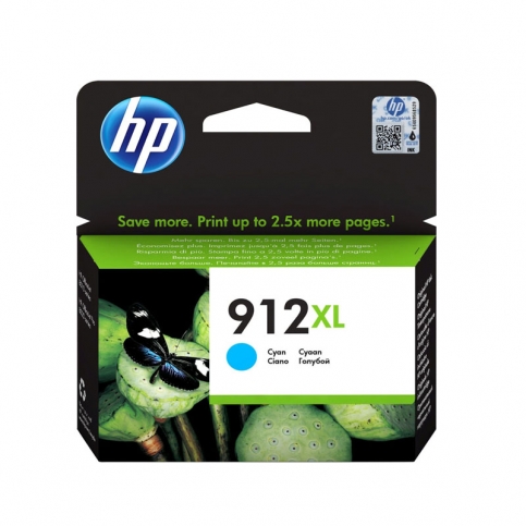 Hp 3Yl81Ae 912Xl Mavi Mürekkep Kartuş 825 Sayfa (8012 8014 8015 8022 8024 8025) - 1