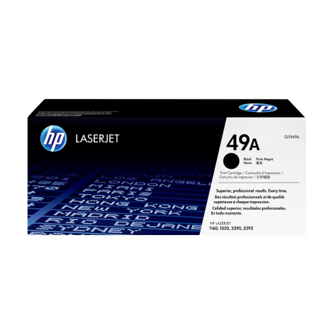 Hp Q5949A 49A Siyah Toner 2500 Sayfa (1160 1320Tn 3390 3392) - 1