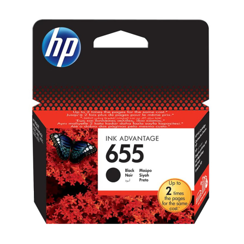 Hp Cz109Ae 655 Siyah Mürekkep Kartuş 550 Sayfa (3525 4625 4615 5525) - 1